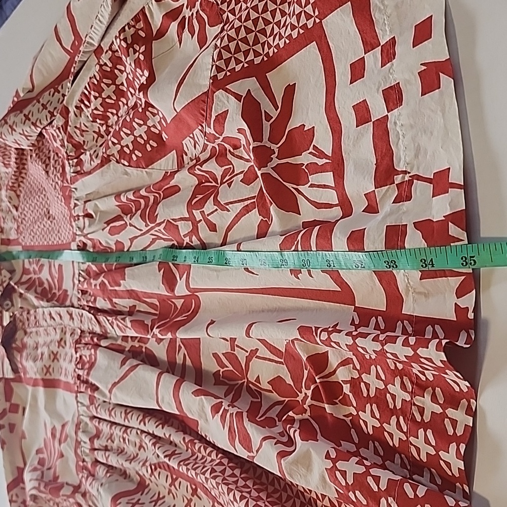 Anthropologie Maeve Printmaker Poplin Dress XS - Picture 9 of 13
